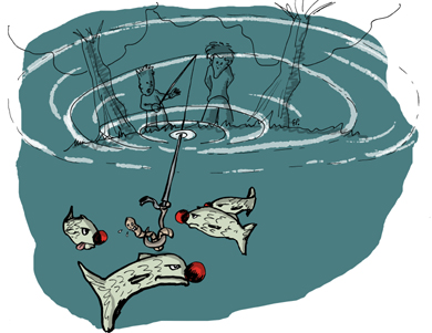le poisson clown ne mord pas !