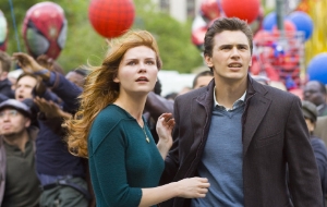 Kirsten Dunst et James Franco dans Spider-Man 3