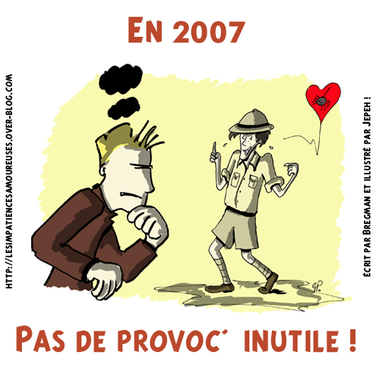 les impatiences amoureuses vous souhaitent une bonne et heureuse année 2007