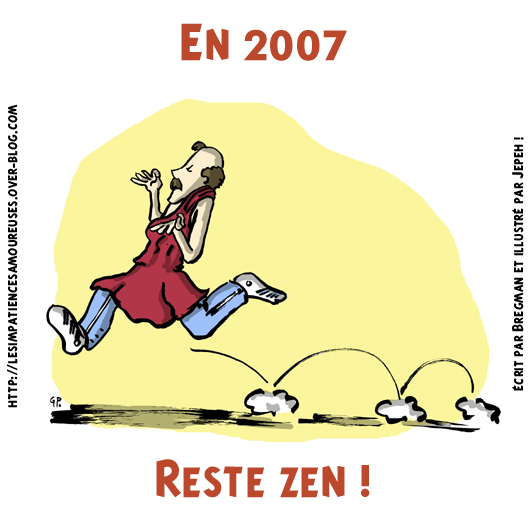 les impatiences amoureuses vous souhaitent une bonne et heureuse année 2007