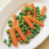 petits pois carottes ... pour faire de jolies petites crottes !