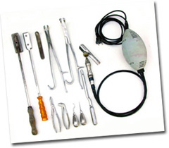 Hygiène impeccable pour des outils légèrement détournés