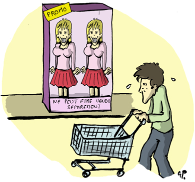 Deux filles pour le prix d'une !