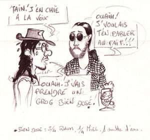 Karl et ses grogs