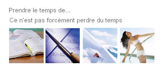 Savoir se détendre, se faire plaisir